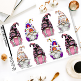 XL Rainbow Heart Gnomes